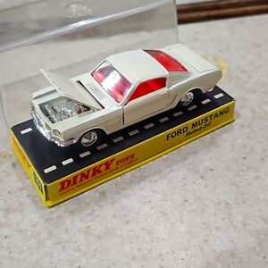 Dinky toy mustang in original box